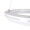 LEDTM® MELINA 61044 Μοντέρνο Κρεμαστό Φωτιστικό Οροφής LED 55W 6376lm 120° AC 220-240V IP20 Ρυθμιζόμενο Λευκό CCT με Χειριστήριο από 2700K έως 6000K Dimmable - Lumileds SMD Chip - Λευκό Ματ - Μ48 x Π48 x Υ6.5cm - 3 Χρόνια Εγγύηση - Image 7