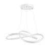 LEDTM® DEXTER 61050 Μοντέρνο Κρεμαστό Φωτιστικό Οροφής LED 72W 8064lm 300° AC 220-240V IP20 Ρυθμιζόμενο Λευκό CCT με Χειριστήριο από 2700K έως 6000K Dimmable - Lumileds SMD Chip - Λευκό Ματ - Μ56 x Π56 x Υ14cm - 3 Χρόνια Εγγύηση - Image 5