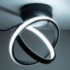 LEDTM® AMELIA 61052 Μοντέρνο Φωτιστικό Οροφής LED 20W 2400lm 300° AC 220-240V IP20 Ρυθμιζόμενο Λευκό CCT με On/Off 2700K/4500K/6000K - Lumileds SMD Chip - Μαύρο Ματ - Μ24.5 x Π16 x Υ25cm - 3 Χρόνια Εγγύηση - Image 8