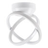 LEDTM® AMELIA 61053 Μοντέρνο Φωτιστικό Οροφής LED 20W 2400lm 300° AC 220-240V IP20 Ρυθμιζόμενο Λευκό CCT με On/Off 2700K/4500K/6000K - Lumileds SMD Chip - Λευκό Ματ - Μ24.5 x Π16 x Υ25cm - 3 Χρόνια Εγγύηση - Image 4