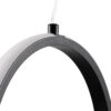 LEDTM® ALICE 61055 Μοντέρνο Κρεμαστό Φωτιστικό Οροφής LED 20W 2400lm 300° AC 220-240V IP20 Ρυθμιζόμενο Λευκό CCT με On/Off 2700K/4500K/6000K - Lumileds SMD Chip - Μαύρο Ματ - Μ25 x Π22 x Υ25cm - 3 Χρόνια Εγγύηση - Image 8