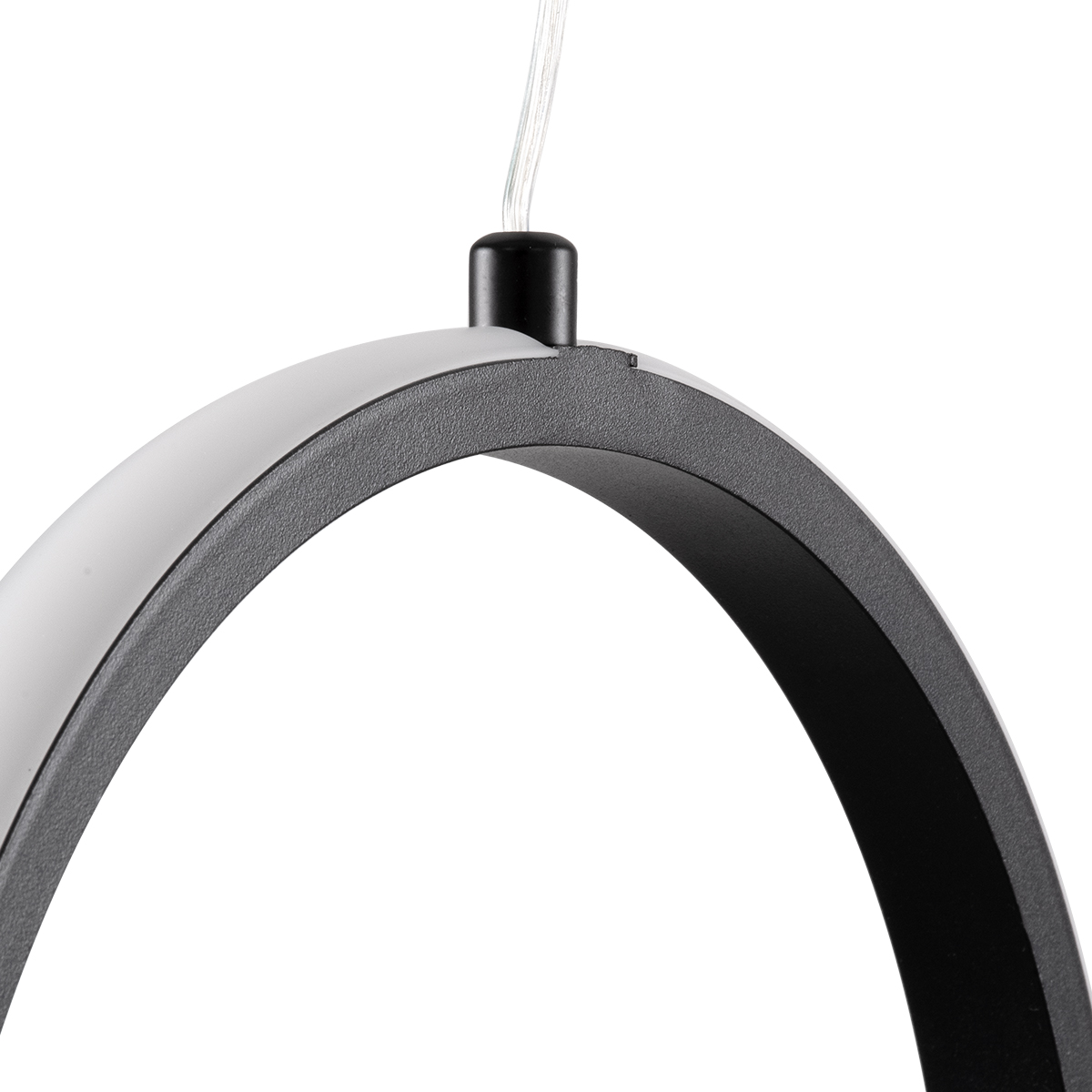 LEDTM® ALICE 61055 Μοντέρνο Κρεμαστό Φωτιστικό Οροφής LED 20W 2400lm 300° AC 220-240V IP20 Ρυθμιζόμενο Λευκό CCT με On/Off 2700K/4500K/6000K - Lumileds SMD Chip - Μαύρο Ματ - Μ25 x Π22 x Υ25cm - 3 Χρόνια Εγγύηση - Image 8