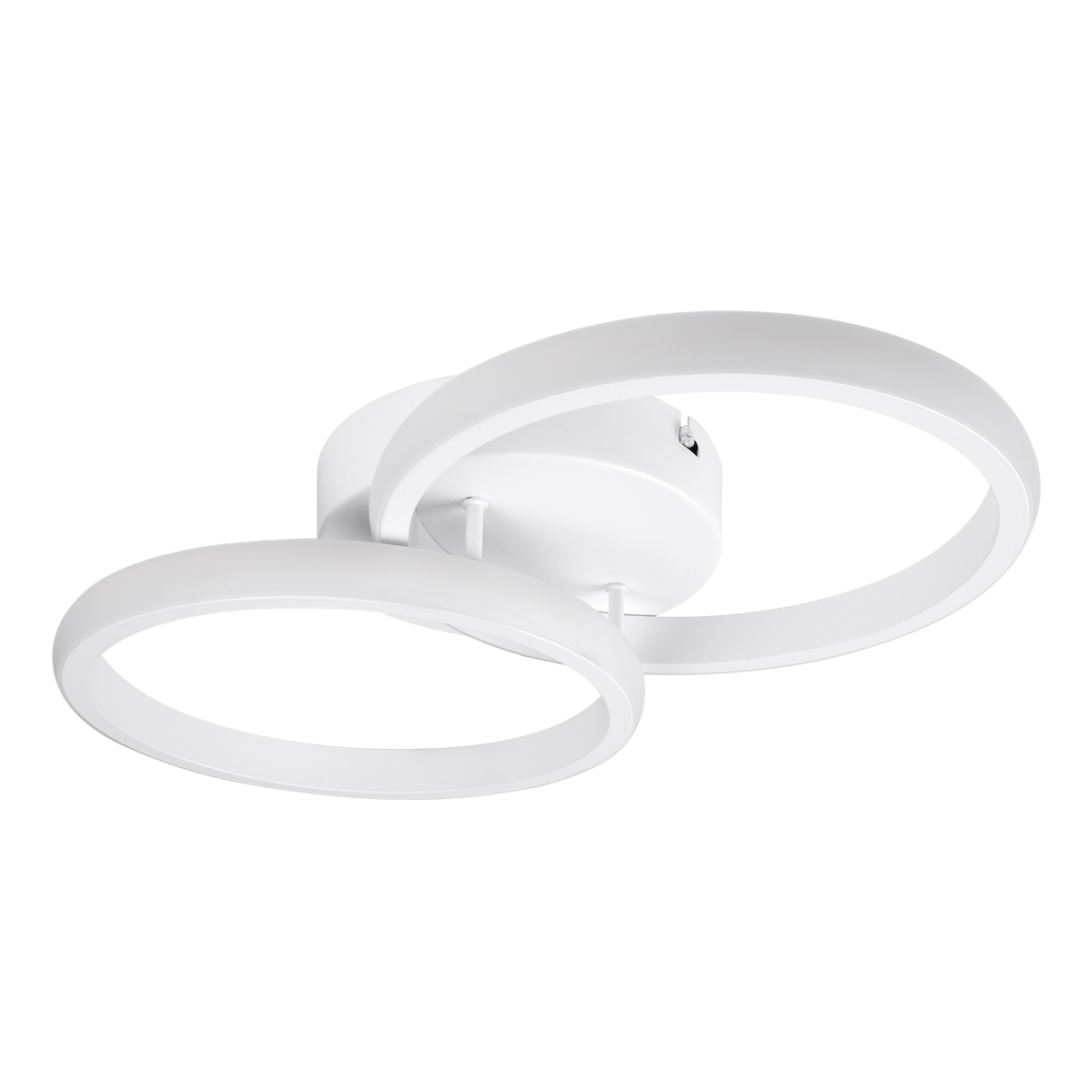 LEDTM® CORA 61059 Μοντέρνο Φωτιστικό Οροφής LED 18W 2160lm 300° AC 220-240V IP20 Ρυθμιζόμενο Λευκό CCT με On/Off 2700K/4500K/6000K - Lumileds SMD Chip - Λευκό Ματ - Μ36 x Π20.5 x Υ7cm - 3 Χρόνια Εγγύηση - Image 4