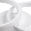LEDTM® CORA 61059 Μοντέρνο Φωτιστικό Οροφής LED 18W 2160lm 300° AC 220-240V IP20 Ρυθμιζόμενο Λευκό CCT με On/Off 2700K/4500K/6000K - Lumileds SMD Chip - Λευκό Ματ - Μ36 x Π20.5 x Υ7cm - 3 Χρόνια Εγγύηση - Image 5