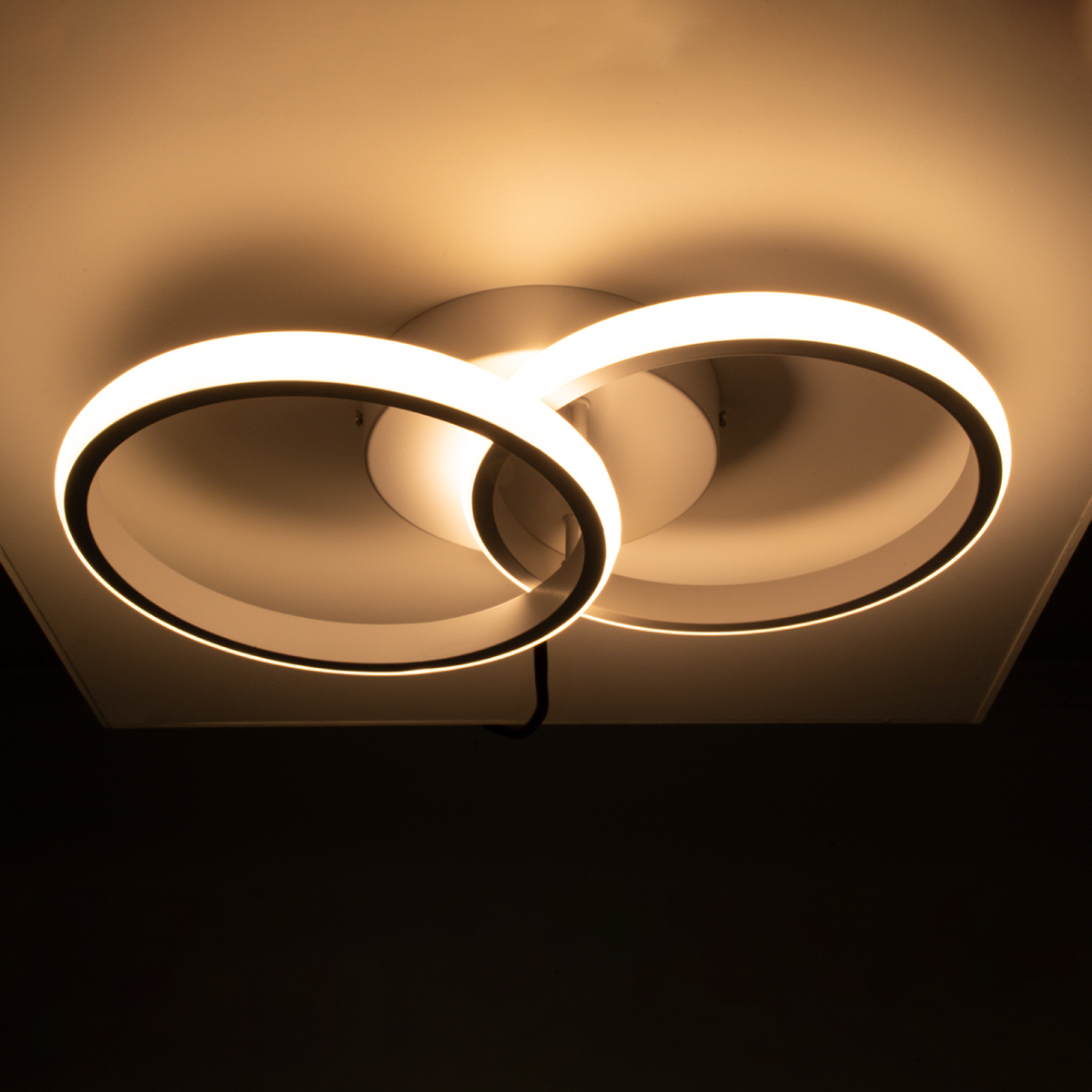 LEDTM® CORA 61059 Μοντέρνο Φωτιστικό Οροφής LED 18W 2160lm 300° AC 220-240V IP20 Ρυθμιζόμενο Λευκό CCT με On/Off 2700K/4500K/6000K - Lumileds SMD Chip - Λευκό Ματ - Μ36 x Π20.5 x Υ7cm - 3 Χρόνια Εγγύηση - Image 6