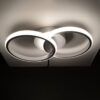 LEDTM® CORA 61059 Μοντέρνο Φωτιστικό Οροφής LED 18W 2160lm 300° AC 220-240V IP20 Ρυθμιζόμενο Λευκό CCT με On/Off 2700K/4500K/6000K - Lumileds SMD Chip - Λευκό Ματ - Μ36 x Π20.5 x Υ7cm - 3 Χρόνια Εγγύηση - Image 7