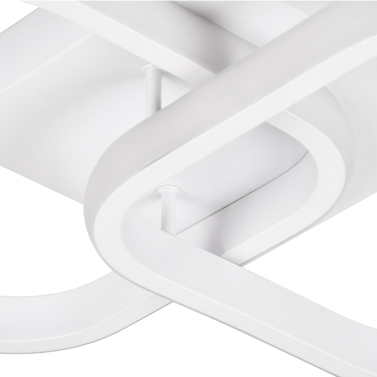LEDTM® NORA 61062 Μοντέρνο Φωτιστικό Οροφής LED 22W 2640lm 300° AC 220-240V IP20 Ρυθμιζόμενο Λευκό CCT με On/Off 2700K/4500K/6000K - Lumileds SMD Chip - Λευκό Ματ - Μ40 x Π24 x Υ7cm - 3 Χρόνια Εγγύηση - Image 5