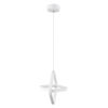 LEDTM® ROSE 61065 Μοντέρνο Κρεμαστό Φωτιστικό Οροφής LED 22W 2640lm 300° AC 220-240V IP20 Ρυθμιζόμενο Λευκό CCT με On/Off 2700K/4500K/6000K - Lumileds SMD Chip - Λευκό Ματ - Μ24 x Π22 x Υ24cm - 3 Χρόνια Εγγύηση - Image 6