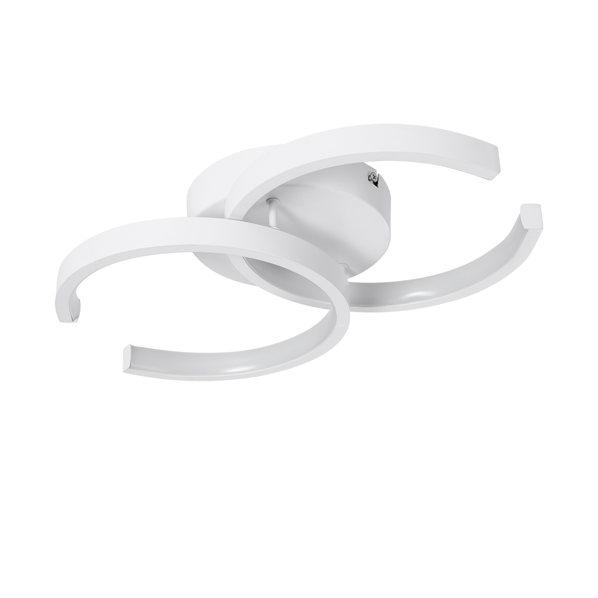 LEDTM® EVA 61068 Μοντέρνο Φωτιστικό Οροφής LED 16W 1920lm 300° AC 220-240V IP20 Ρυθμιζόμενο Λευκό CCT με On/Off 2700K/4500K/6000K - Lumileds SMD Chip - Λευκό Ματ - Μ33 x Π21 x Υ7cm - 3 Χρόνια Εγγύηση - Image 4