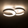 LEDTM® EVA 61068 Μοντέρνο Φωτιστικό Οροφής LED 16W 1920lm 300° AC 220-240V IP20 Ρυθμιζόμενο Λευκό CCT με On/Off 2700K/4500K/6000K - Lumileds SMD Chip - Λευκό Ματ - Μ33 x Π21 x Υ7cm - 3 Χρόνια Εγγύηση - Image 7