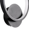 LEDTM® TED 61070 Μοντέρνο Φωτιστικό Τοίχου - Απλίκα LED 9W 1080lm 300° AC 220-240V IP20 Ρυθμιζόμενο Λευκό CCT με On/Off 2700K/4500K/6000K - Lumileds SMD Chip - Μαύρο Ματ - Μ20 x Π5.5 x Υ23cm - 3 Χρόνια Εγγύηση - Image 6
