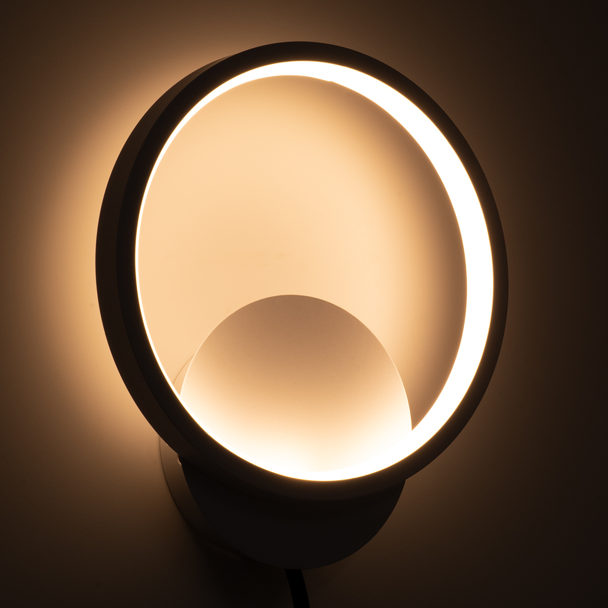LEDTM® TED 61071 Μοντέρνο Φωτιστικό Τοίχου - Απλίκα LED 9W 1080lm 300° AC 220-240V IP20 Ρυθμιζόμενο Λευκό CCT με On/Off 2700K/4500K/6000K - Lumileds SMD Chip - Λευκό Ματ - Μ20 x Π5.5 x Υ23cm - 3 Χρόνια Εγγύηση - Image 7