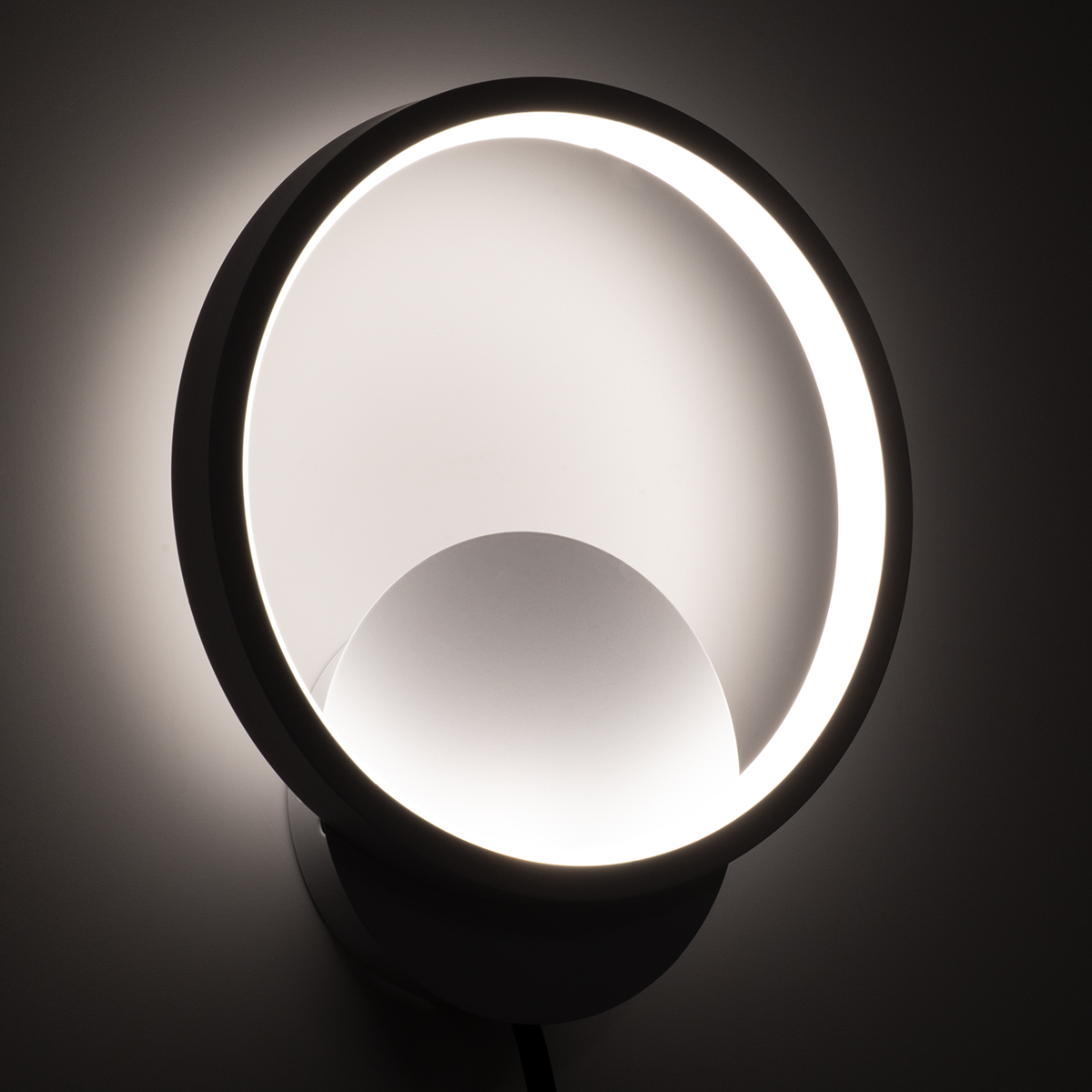 LEDTM® TED 61071 Μοντέρνο Φωτιστικό Τοίχου - Απλίκα LED 9W 1080lm 300° AC 220-240V IP20 Ρυθμιζόμενο Λευκό CCT με On/Off 2700K/4500K/6000K - Lumileds SMD Chip - Λευκό Ματ - Μ20 x Π5.5 x Υ23cm - 3 Χρόνια Εγγύηση - Image 8