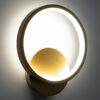 LEDTM® TED 61072 Μοντέρνο Φωτιστικό Τοίχου - Απλίκα LED 9W 1080lm 300° AC 220-240V IP20 Ρυθμιζόμενο Λευκό CCT με On/Off 2700K/4500K/6000K - Lumileds SMD Chip - Χρυσό Βούρτσας - Μ20 x Π5.5 x Υ23cm - 3 Χρόνια Εγγύηση - Image 8