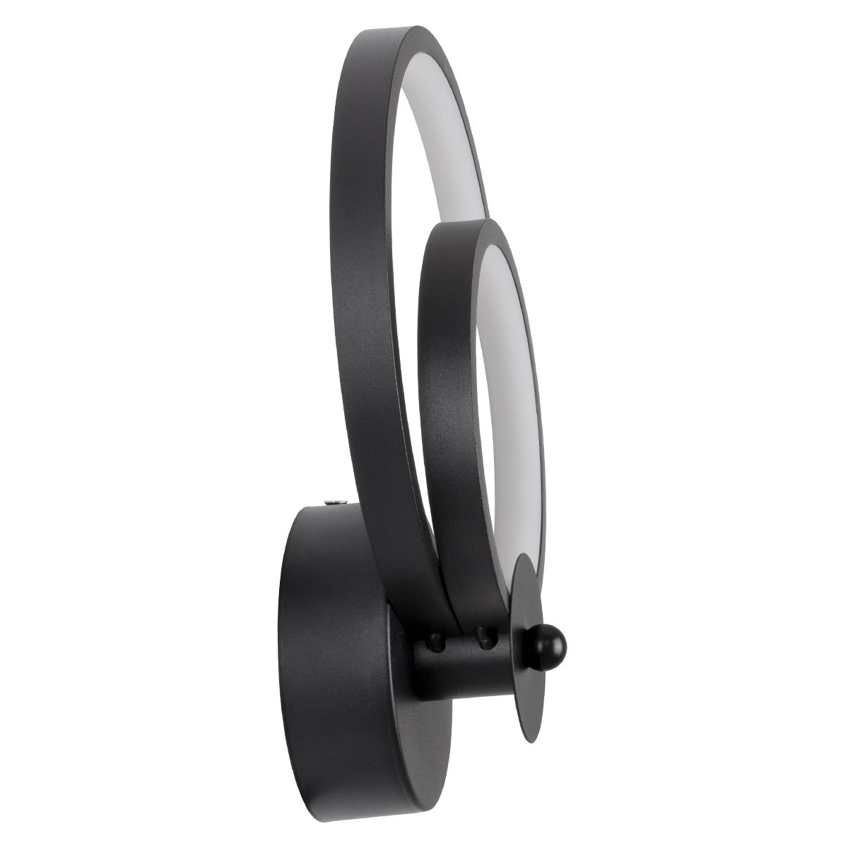 LEDTM® FREDDIE 61076 Μοντέρνο Φωτιστικό Τοίχου - Απλίκα LED 15W 1800lm 300° AC 220-240V IP20 Ρυθμιζόμενο Λευκό CCT με On/Off 2700K/4500K/6000K - Lumileds SMD Chip - Μαύρο Ματ - Μ20 x Π7.5 x Υ25cm - 3 Χρόνια Εγγύηση - Image 5