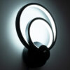 LEDTM® FREDDIE 61076 Μοντέρνο Φωτιστικό Τοίχου - Απλίκα LED 15W 1800lm 300° AC 220-240V IP20 Ρυθμιζόμενο Λευκό CCT με On/Off 2700K/4500K/6000K - Lumileds SMD Chip - Μαύρο Ματ - Μ20 x Π7.5 x Υ25cm - 3 Χρόνια Εγγύηση - Image 9