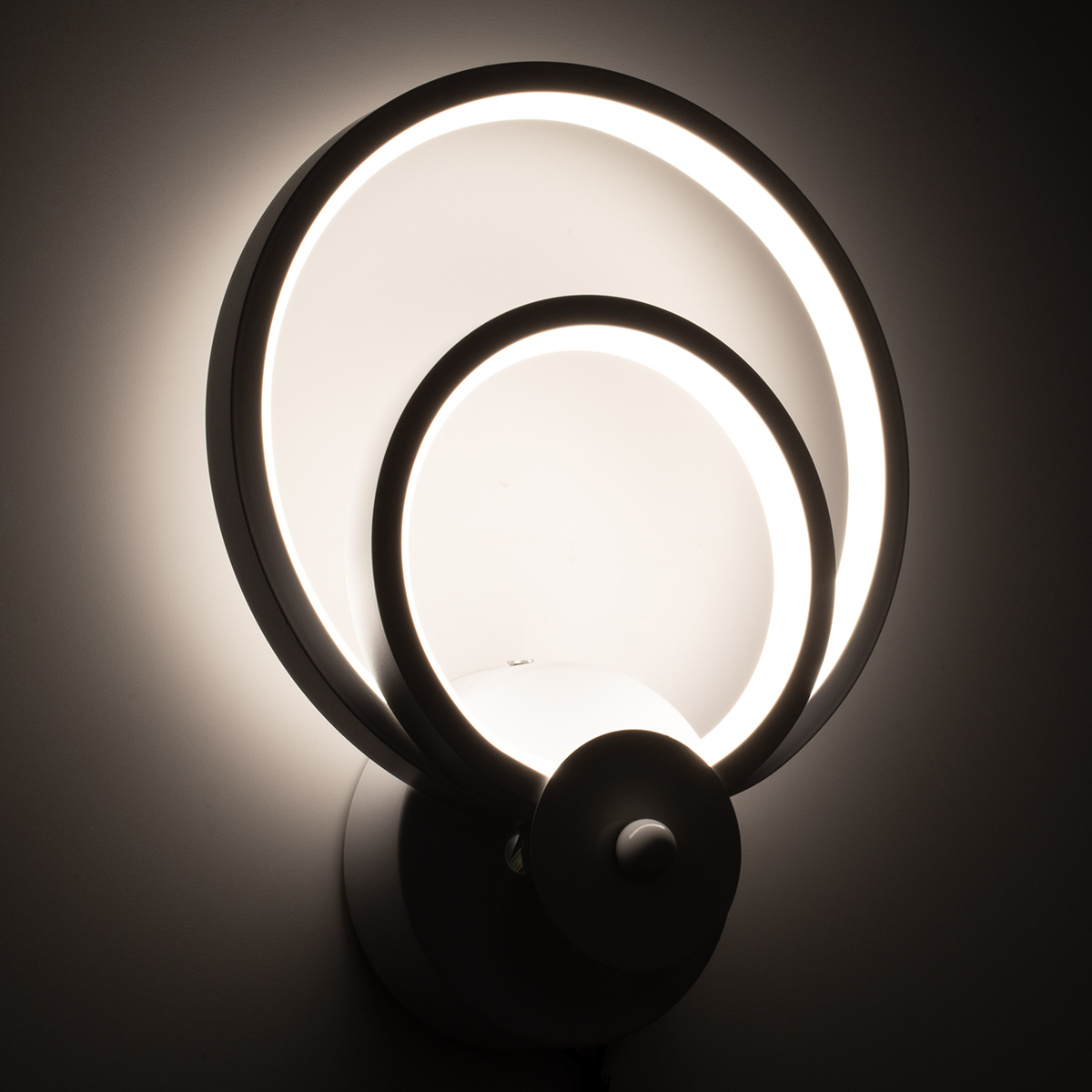 LEDTM® FREDDIE 61077 Μοντέρνο Φωτιστικό Τοίχου - Απλίκα LED 15W 1800lm 300° AC 220-240V IP20 Ρυθμιζόμενο Λευκό CCT με On/Off 2700K/4500K/6000K - Lumileds SMD Chip - Λευκό Ματ - Μ20 x Π7.5 x Υ25cm - 3 Χρόνια Εγγύηση - Image 8