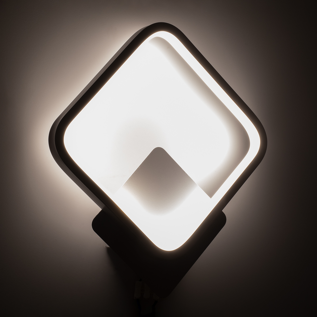 LEDTM® LENA 61080 Μοντέρνο Φωτιστικό Τοίχου - Απλίκα LED 12W 1440lm 300° AC 220-240V IP20 Ρυθμιζόμενο Λευκό CCT με On/Off 2700K/4500K/6000K - Lumileds SMD Chip - Λευκό Ματ - Μ25 x Π5.5 x Υ29.5cm - 3 Χρόνια Εγγύηση - Image 8