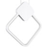 LEDTM® MARY 61083 Μοντέρνο Κρεμαστό Φωτιστικό Οροφής LED 12W 1440lm 300° AC 220-240V IP20 Ρυθμιζόμενο Λευκό CCT με On/Off 2700K/4500K/6000K - Lumileds SMD Chip - Λευκό - Μ20 x Π2.3 x Υ28.5cm - 3 Χρόνια Εγγύηση - Image 3