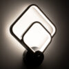 LEDTM® ANNA 61085 Μοντέρνο Φωτιστικό Τοίχου - Απλίκα LED 15W 1800lm 300° AC 220-240V IP20 Ρυθμιζόμενο Λευκό CCT με On/Off 2700K/4500K/6000K - Lumileds SMD Chip - Μαύρο Ματ - Μ25 x Π8 x Υ30cm - 3 Χρόνια Εγγύηση - Image 8