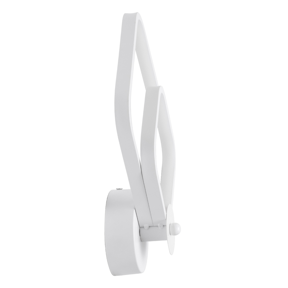 LEDTM® ANNA 61086 Μοντέρνο Φωτιστικό Τοίχου - Απλίκα LED 15W 1800lm 300° AC 220-240V IP20 Ρυθμιζόμενο Λευκό CCT με On/Off 2700K/4500K/6000K - Lumileds SMD Chip - Λευκό Ματ - Μ25 x Π8 x Υ30cm - 3 Χρόνια Εγγύηση - Image 5