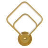 LEDTM® ANNA 61087 Μοντέρνο Φωτιστικό Τοίχου - Απλίκα LED 15W 1800lm 300° AC 220-240V IP20 Ρυθμιζόμενο Λευκό CCT με On/Off 2700K/4500K/6000K - Lumileds SMD Chip - Χρυσό Βούρτσας - Μ25 x Π8 x Υ30cm - 3 Χρόνια Εγγύηση - Image 4