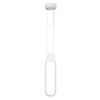 LEDTM® ILDI 61089 Μοντέρνο Κρεμαστό Φωτιστικό Οροφής LED 12W 1440lm 300° AC 220-240V IP20 Ρυθμιζόμενο Λευκό CCT με On/Off 2700K/4500K/6000K - Lumileds SMD Chip - Λευκό Ματ - Μ10 x Π2.3 x Υ38cm - 3 Χρόνια Εγγύηση - Image 5