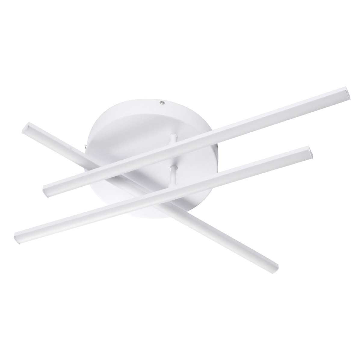 LEDTM® DRACO 61094 Μοντέρνο Φωτιστικό Οροφής LED 45W 5535lm 120° AC 220-240V IP20 Ρυθμιζόμενο Λευκό CCT με Χειριστήριο από 2700K έως 6000K Dimmable - Lumileds SMD Chip - Λευκό Ματ - Μ50 x Π50 x Υ11cm - 3 Χρόνια Εγγύηση - Image 3