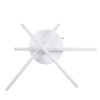 LEDTM® DRACO 61094 Μοντέρνο Φωτιστικό Οροφής LED 45W 5535lm 120° AC 220-240V IP20 Ρυθμιζόμενο Λευκό CCT με Χειριστήριο από 2700K έως 6000K Dimmable - Lumileds SMD Chip - Λευκό Ματ - Μ50 x Π50 x Υ11cm - 3 Χρόνια Εγγύηση - Image 6
