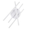 LEDTM® DRACO 61096 Μοντέρνο Φωτιστικό Οροφής LED 60W 7380lm 120° AC 220-240V IP20 Ρυθμιζόμενο Λευκό CCT με Χειριστήριο από 2700K έως 6000K Dimmable - Lumileds SMD Chip - Λευκό Ματ - Μ60 x Π60 x Υ11cm - 3 Χρόνια Εγγύηση - Image 5