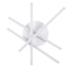 LEDTM® DRACO 61096 Μοντέρνο Φωτιστικό Οροφής LED 60W 7380lm 120° AC 220-240V IP20 Ρυθμιζόμενο Λευκό CCT με Χειριστήριο από 2700K έως 6000K Dimmable - Lumileds SMD Chip - Λευκό Ματ - Μ60 x Π60 x Υ11cm - 3 Χρόνια Εγγύηση - Image 7