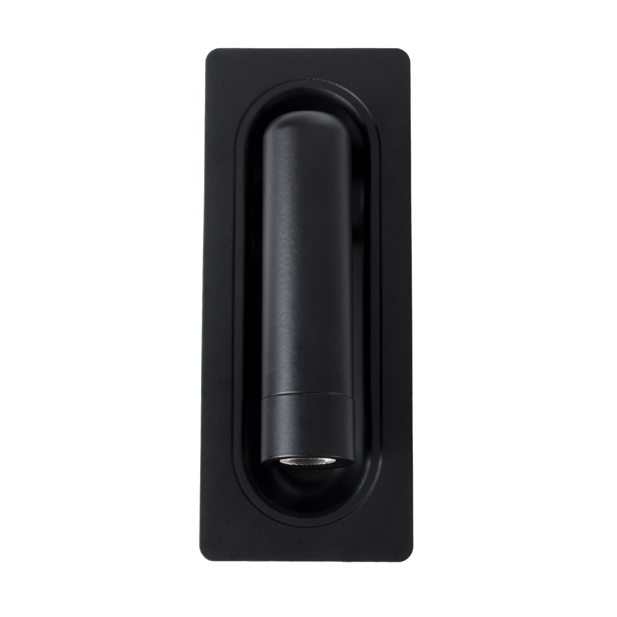 LEDTM® MANHATTAN 61097 Μοντέρνο Φωτιστικό Τοίχου - Απλίκα Ξενοδοχείου Reading Light LED 3W 405lm 36° AC 220-240V IP20 Φυσικό Λευκό 4500K - Bridgelux COB Chip & TÜV SÜD Driver - Μαύρο - Μ7 x Π7 x Υ17cm - 3 Χρόνια Εγγύηση - Image 4