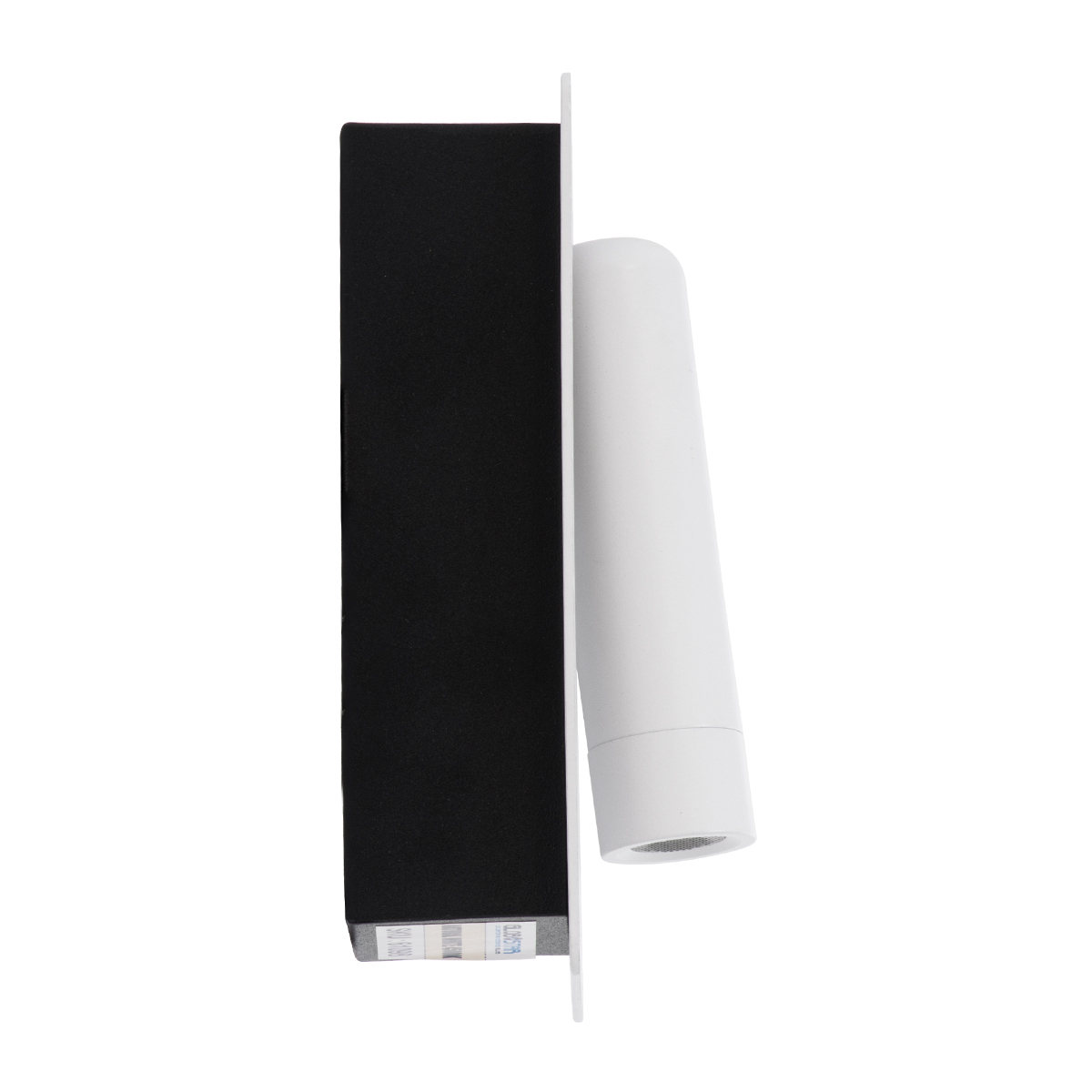 LEDTM® MANHATTAN 61098 Μοντέρνο Φωτιστικό Τοίχου - Απλίκα Ξενοδοχείου Reading Light LED 3W 405lm 36° AC 220-240V IP20 Φυσικό Λευκό 4500K - Bridgelux COB Chip & TÜV SÜD Driver - Λευκό - Μ7 x Π7 x Υ17cm - 3 Χρόνια Εγγύηση - Image 5
