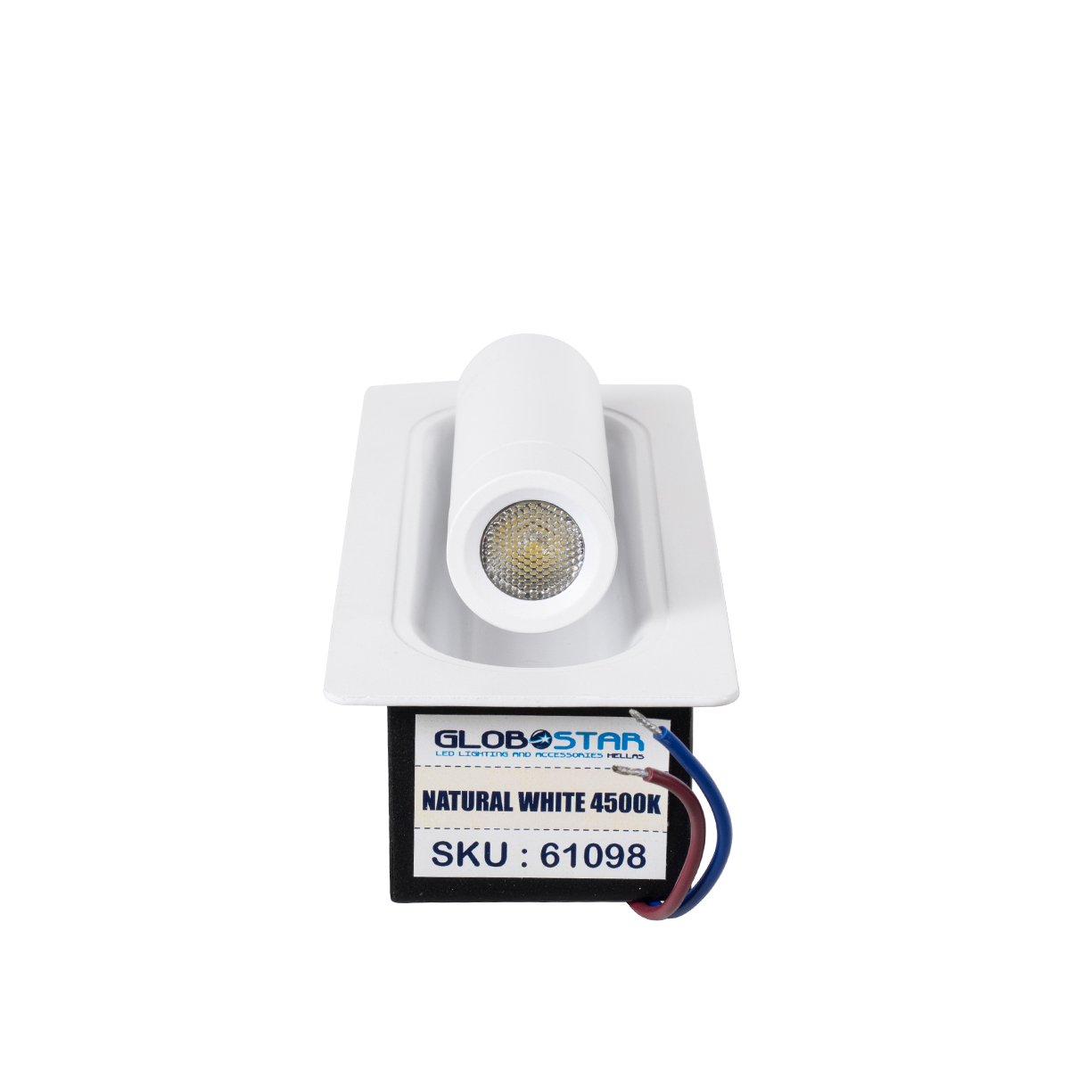 LEDTM® MANHATTAN 61098 Μοντέρνο Φωτιστικό Τοίχου - Απλίκα Ξενοδοχείου Reading Light LED 3W 405lm 36° AC 220-240V IP20 Φυσικό Λευκό 4500K - Bridgelux COB Chip & TÜV SÜD Driver - Λευκό - Μ7 x Π7 x Υ17cm - 3 Χρόνια Εγγύηση - Image 7