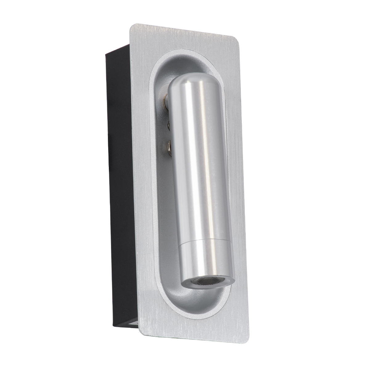 LEDTM® MANHATTAN 61099 Μοντέρνο Φωτιστικό Τοίχου - Απλίκα Ξενοδοχείου Reading Light LED 3W 405lm 36° AC 220-240V IP20 Φυσικό Λευκό 4500K - Bridgelux COB Chip & TÜV SÜD Driver - Νίκελ Βούρτσας - Μ7 x Π7 x Υ17cm - 3 Χρόνια Εγγύηση - Image 3