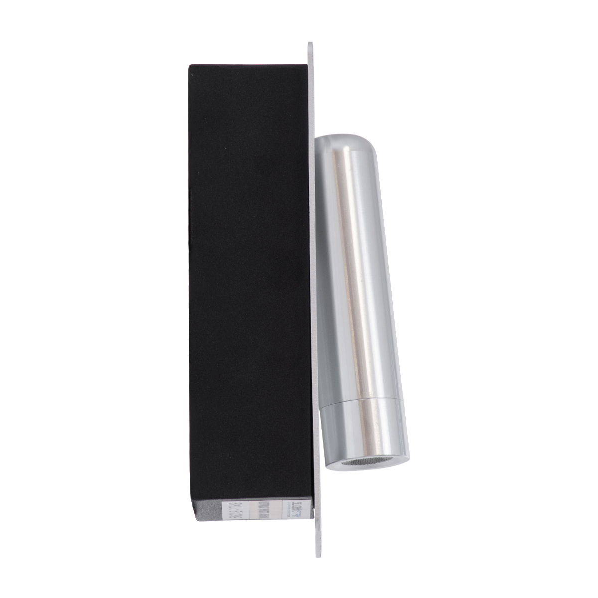 LEDTM® MANHATTAN 61099 Μοντέρνο Φωτιστικό Τοίχου - Απλίκα Ξενοδοχείου Reading Light LED 3W 405lm 36° AC 220-240V IP20 Φυσικό Λευκό 4500K - Bridgelux COB Chip & TÜV SÜD Driver - Νίκελ Βούρτσας - Μ7 x Π7 x Υ17cm - 3 Χρόνια Εγγύηση - Image 5