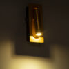 LEDTM® MANHATTAN 61100 Μοντέρνο Φωτιστικό Τοίχου - Απλίκα Ξενοδοχείου Reading Light LED 3W 405lm 36° AC 220-240V IP20 Φυσικό Λευκό 4500K - Bridgelux COB Chip & TÜV SÜD Driver - Χρυσό Βούρτσας - Μ7 x Π7 x Υ17cm - 3 Χρόνια Εγγύηση - Image 10