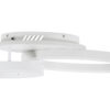 LEDTM® VENOM 61121 Μοντέρνο Φωτιστικό Οροφής LED 67W 8107lm 360° AC 220-240V IP20 Ρυθμιζόμενο Λευκό CCT με Χειριστήριο από 2700K έως 6000K Dimmable - Lumileds SMD Chip - Λευκό Ματ - Μ60 x Π40 x Υ12.5cm - 3 Χρόνια Εγγύηση - Image 5