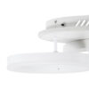 LEDTM® VENOM 61121 Μοντέρνο Φωτιστικό Οροφής LED 67W 8107lm 360° AC 220-240V IP20 Ρυθμιζόμενο Λευκό CCT με Χειριστήριο από 2700K έως 6000K Dimmable - Lumileds SMD Chip - Λευκό Ματ - Μ60 x Π40 x Υ12.5cm - 3 Χρόνια Εγγύηση - Image 6