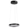LEDTM® DIAMOND 61126 Μοντέρνο Κρεμαστό Φωτιστικό Οροφής LED 20W 2356lm 360° AC 220-240V IP20 Ρυθμιζόμενο Λευκό CCT με Χειριστήριο από 2700K έως 6000K Dimmable - Lumileds SMD Chip - Μαύρο Ματ - Μ25 x Π25 x Υ3cm - 3 Χρόνια Εγγύηση - Image 5