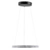 LEDTM® DIAMOND 61128 Μοντέρνο Κρεμαστό Φωτιστικό Οροφής LED 30W 3513lm 360° AC 220-240V IP20 Ρυθμιζόμενο Λευκό CCT με Χειριστήριο από 2700K έως 6000K Dimmable - Lumileds SMD Chip - Μαύρο Ματ - Μ40 x Π40 x Υ3cm - 3 Χρόνια Εγγύηση - Image 3