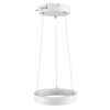 LEDTM® NEMESIS 61153 Μοντέρνο Κρεμαστό Φωτιστικό Οροφής LED 20W 2356lm 360° AC 220-240V IP20 Ρυθμιζόμενο Λευκό CCT με Χειριστήριο από 2700K έως 6000K Dimmable - Lumileds SMD Chip - Λευκό Ματ - Μ25 x Π25 x Υ4cm - 3 Χρόνια Εγγύηση - Image 5