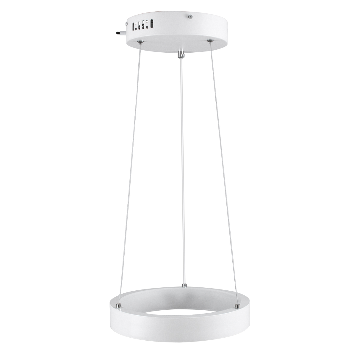 LEDTM® NEMESIS 61153 Μοντέρνο Κρεμαστό Φωτιστικό Οροφής LED 20W 2356lm 360° AC 220-240V IP20 Ρυθμιζόμενο Λευκό CCT με Χειριστήριο από 2700K έως 6000K Dimmable - Lumileds SMD Chip - Λευκό Ματ - Μ25 x Π25 x Υ4cm - 3 Χρόνια Εγγύηση - Image 5