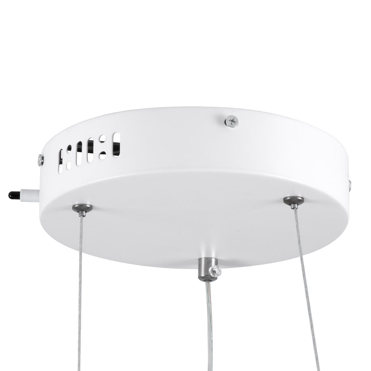 LEDTM® NEMESIS 61153 Μοντέρνο Κρεμαστό Φωτιστικό Οροφής LED 20W 2356lm 360° AC 220-240V IP20 Ρυθμιζόμενο Λευκό CCT με Χειριστήριο από 2700K έως 6000K Dimmable - Lumileds SMD Chip - Λευκό Ματ - Μ25 x Π25 x Υ4cm - 3 Χρόνια Εγγύηση - Image 7