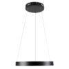 LEDTM® NEMESIS 61155 Μοντέρνο Κρεμαστό Φωτιστικό Οροφής LED 30W 3513lm 360° AC 220-240V IP20 Ρυθμιζόμενο Λευκό CCT με Χειριστήριο από 2700K έως 6000K Dimmable - Lumileds SMD Chip - Μαυρό Ματ - Μ40 x Π40 x Υ4cm - 3 Χρόνια Εγγύηση - Image 4