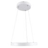 LEDTM® NEMESIS 61156 Μοντέρνο Κρεμαστό Φωτιστικό Οροφής LED 30W 3513lm 360° AC 220-240V IP20 Ρυθμιζόμενο Λευκό CCT με Χειριστήριο από 2700K έως 6000K Dimmable - Lumileds SMD Chip - Λευκό Ματ - Μ40 x Π40 x Υ4cm - 3 Χρόνια Εγγύηση - Image 4