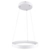 LEDTM® NEMESIS 61156 Μοντέρνο Κρεμαστό Φωτιστικό Οροφής LED 30W 3513lm 360° AC 220-240V IP20 Ρυθμιζόμενο Λευκό CCT με Χειριστήριο από 2700K έως 6000K Dimmable - Lumileds SMD Chip - Λευκό Ματ - Μ40 x Π40 x Υ4cm - 3 Χρόνια Εγγύηση - Image 5