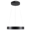 LEDTM® VENOM 61173 Μοντέρνο Κρεμαστό Φωτιστικό Οροφής LED 30W 3513lm 120° AC 220-240V IP20 Ρυθμιζόμενο Λευκό CCT με Χειριστήριο από 2700K έως 6000K Dimmable - Lumileds SMD Chip - Μαύρο Ματ - Μ40 x Π40 x Υ6.5cm - 3 Χρόνια Εγγύηση - Image 4