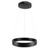 LEDTM® VENOM 61173 Μοντέρνο Κρεμαστό Φωτιστικό Οροφής LED 30W 3513lm 120° AC 220-240V IP20 Ρυθμιζόμενο Λευκό CCT με Χειριστήριο από 2700K έως 6000K Dimmable - Lumileds SMD Chip - Μαύρο Ματ - Μ40 x Π40 x Υ6.5cm - 3 Χρόνια Εγγύηση - Image 5
