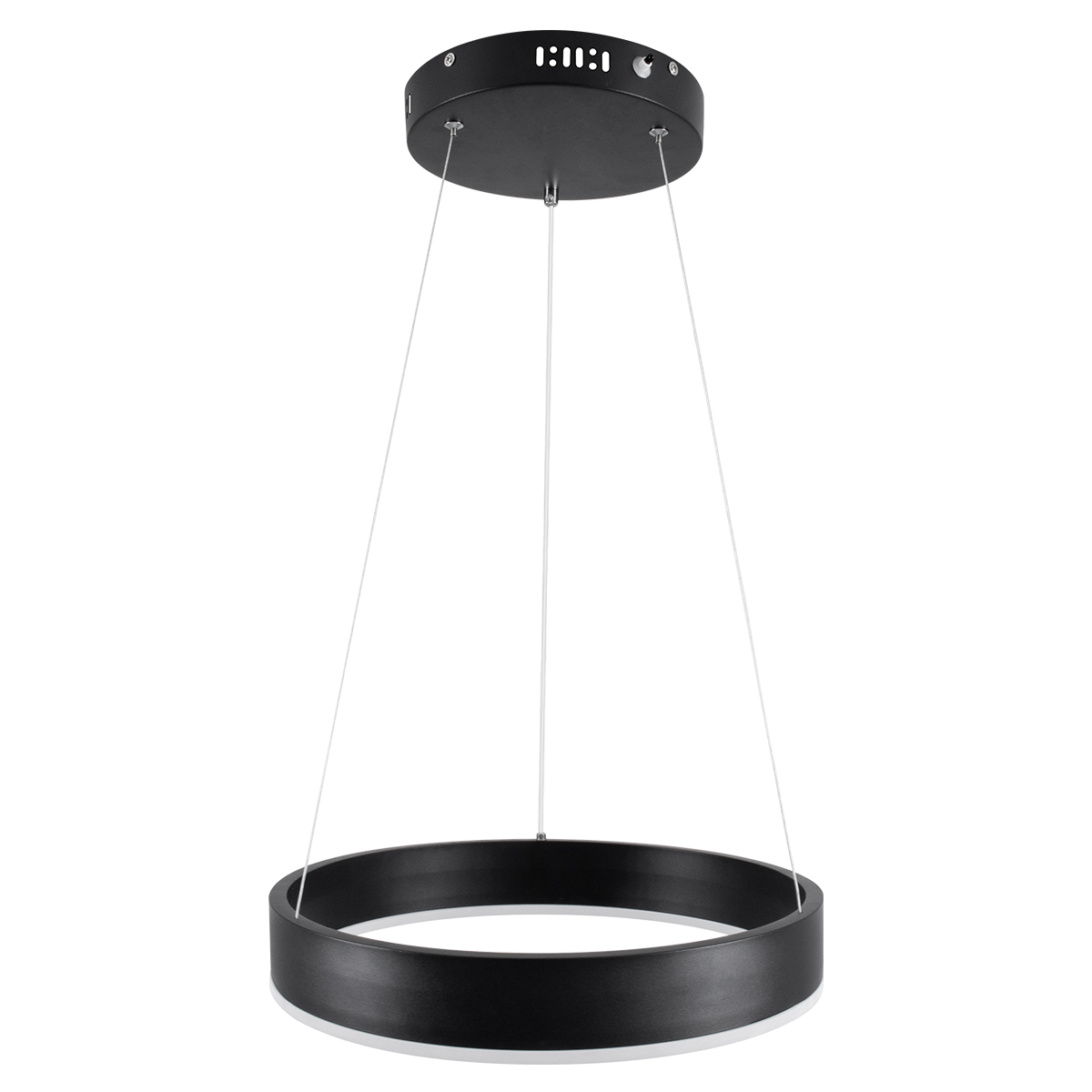 LEDTM® VENOM 61173 Μοντέρνο Κρεμαστό Φωτιστικό Οροφής LED 30W 3513lm 120° AC 220-240V IP20 Ρυθμιζόμενο Λευκό CCT με Χειριστήριο από 2700K έως 6000K Dimmable - Lumileds SMD Chip - Μαύρο Ματ - Μ40 x Π40 x Υ6.5cm - 3 Χρόνια Εγγύηση - Image 5